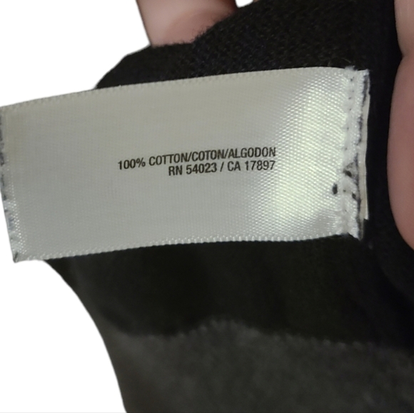 Old Navy 100% cotton grey & black sweater, Men's M - Picture 4 of 4